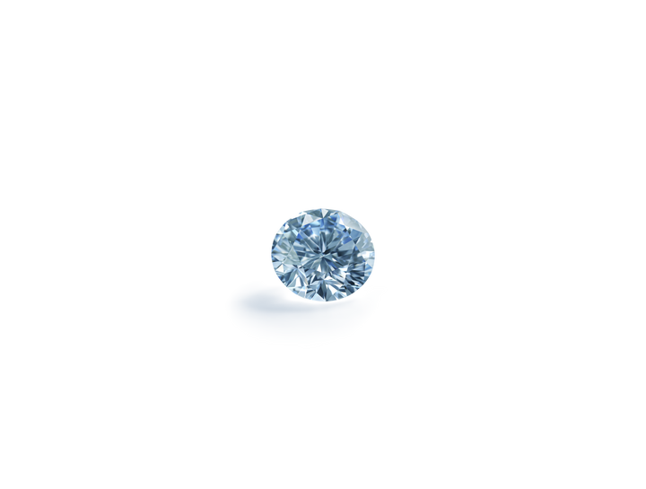 Finest Lab-Grown Loose 1ct. Round Brilliant Diamond | Blue