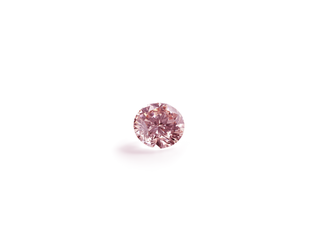 Lab-Grown Loose 1ct. Round Brilliant Diamond | Pink