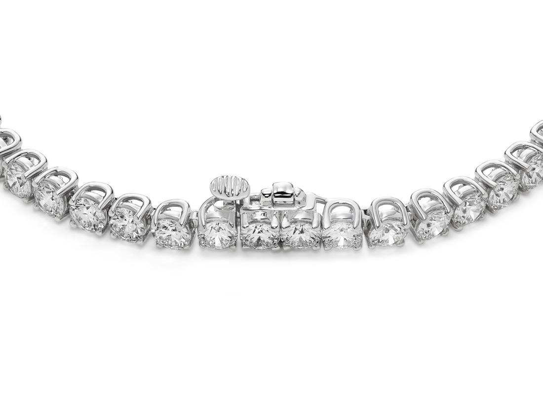 Lab-Grown Diamond Medium Tennis Bracelet - G/H color, 6.5" length | White