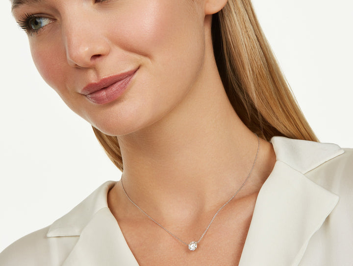 Lab-Grown Diamond 1½ct. Round Brilliant Solitaire Pendant | White