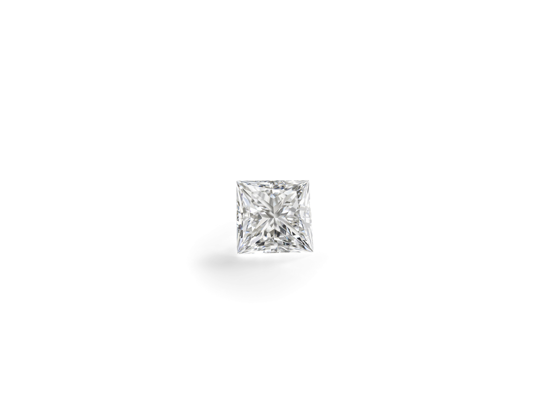 Finest Lab-Grown Loose 1ct. Princess Cut Diamond | White