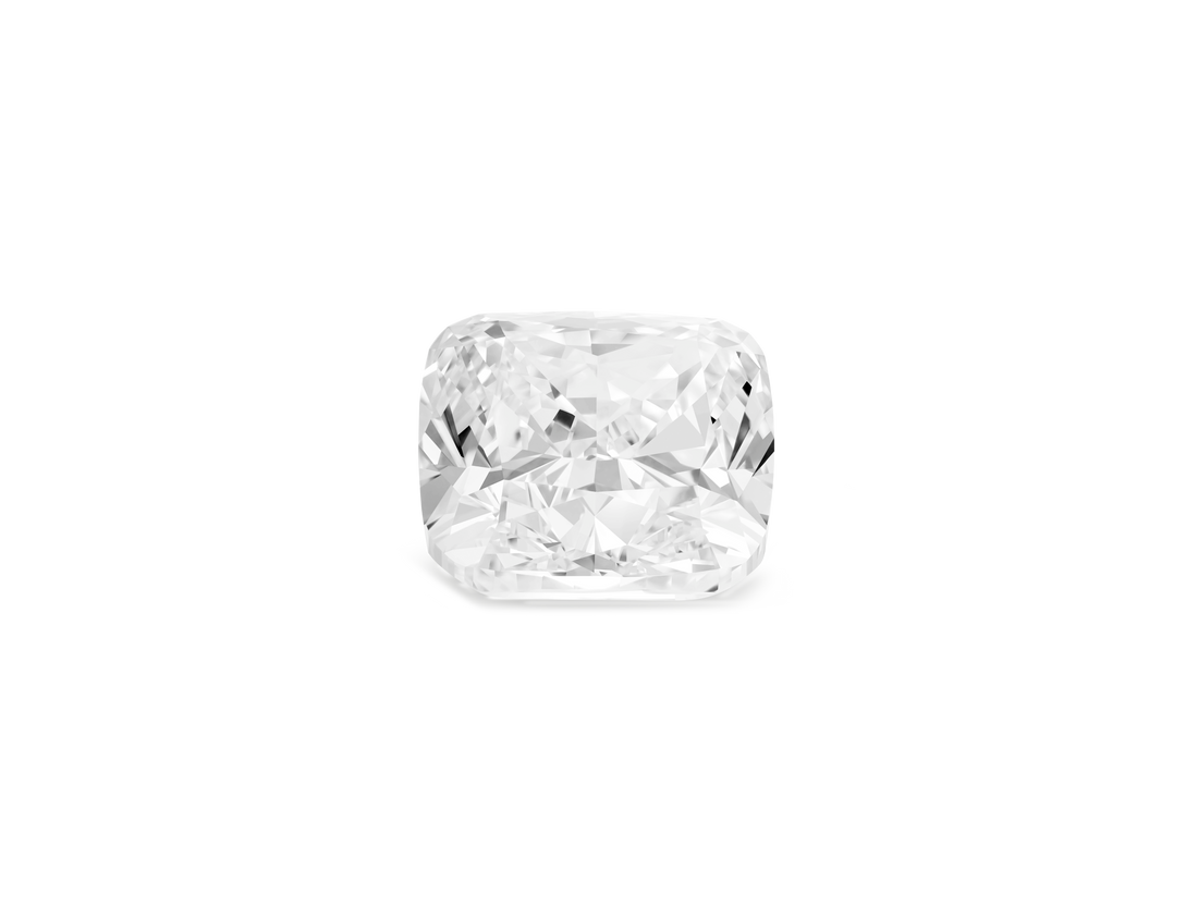 Finest Lab-Grown Loose 2ct. Cushion Cut Diamond | White