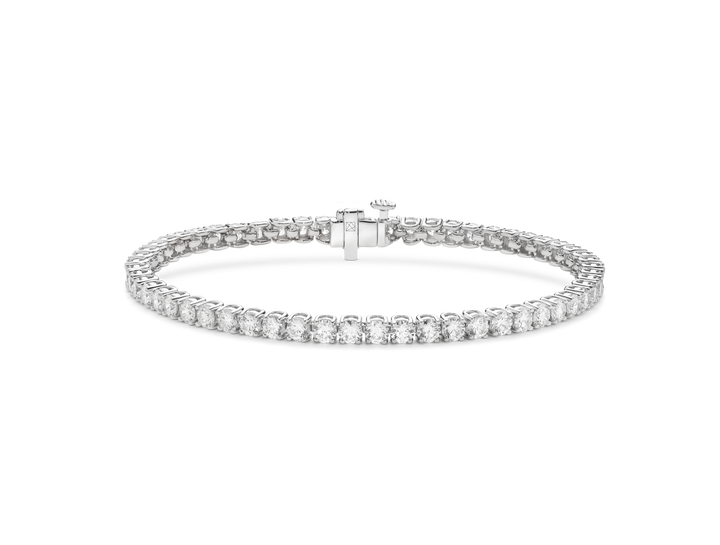 Lab-Grown Diamond Small Tennis Bracelet - G/H color, 7" length | White